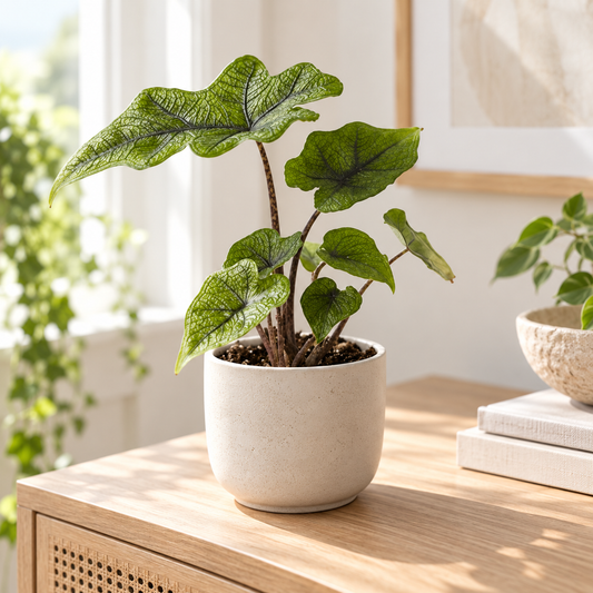 Alocasia 'Jacklyn' Elephant Ear 6cm Pot House Plant