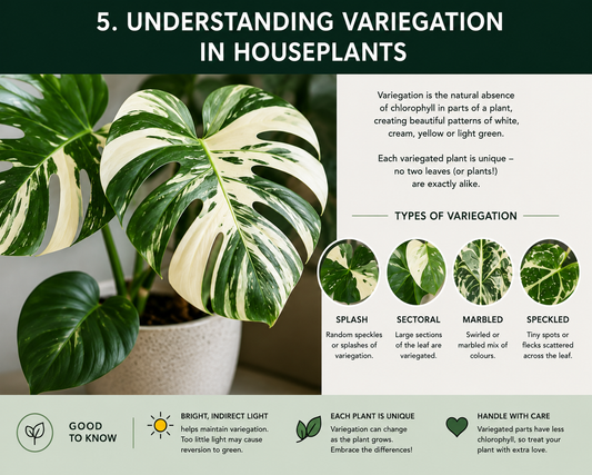 Understanding Variegation in Houseplants