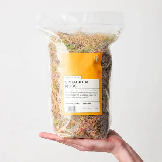 Grow Tropicals Sphagnum Moss (Live)