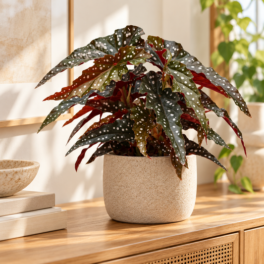 35cm Begonia Maculata Black Forest 14cm Pot House Plant