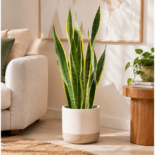 70 - 90cm Sansevieria Laurentii Snake 21cm Pot House Plant